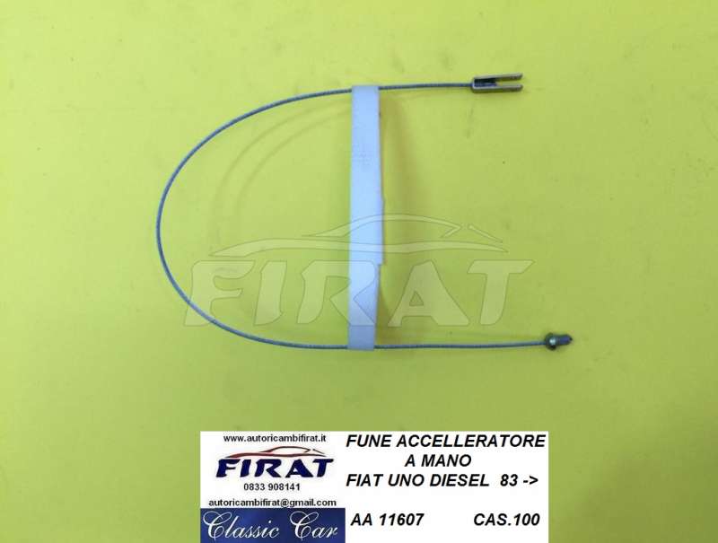 FUNE ACCELLERATORE MANO FIAT UNO D. (11607)